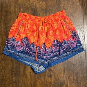 Free people summer drawstring shorts